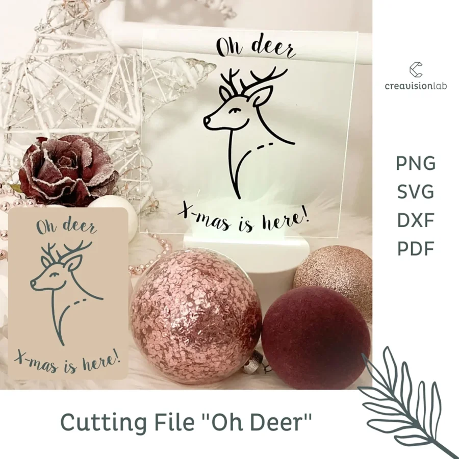 oh deer cutting file